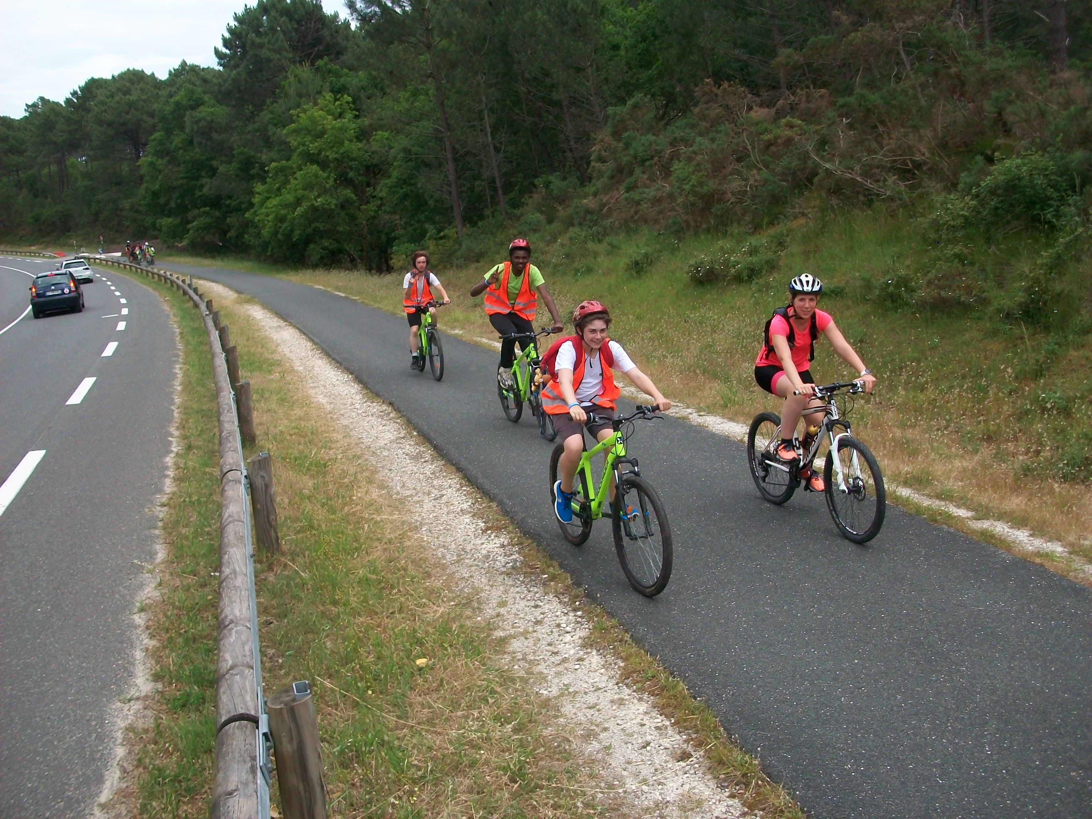 RAID VTT sur le bassin d'Arcachon
