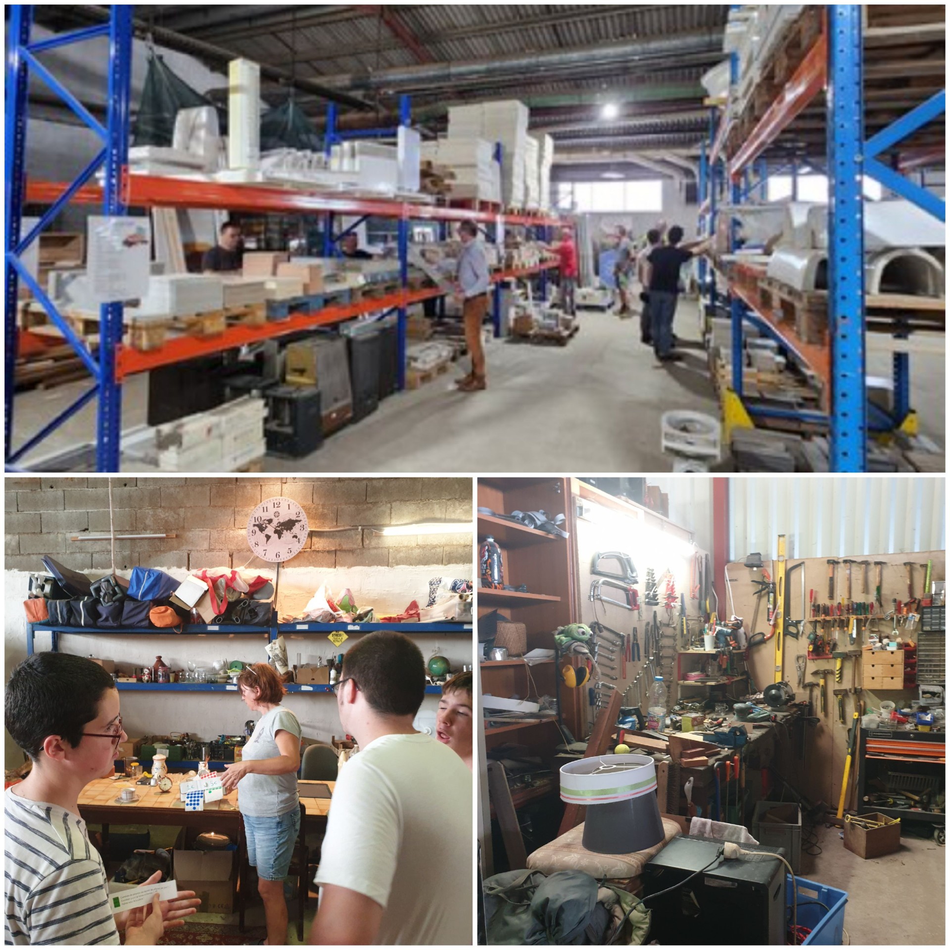 Visite d'entreprise : Le recyclerie de Marciac
