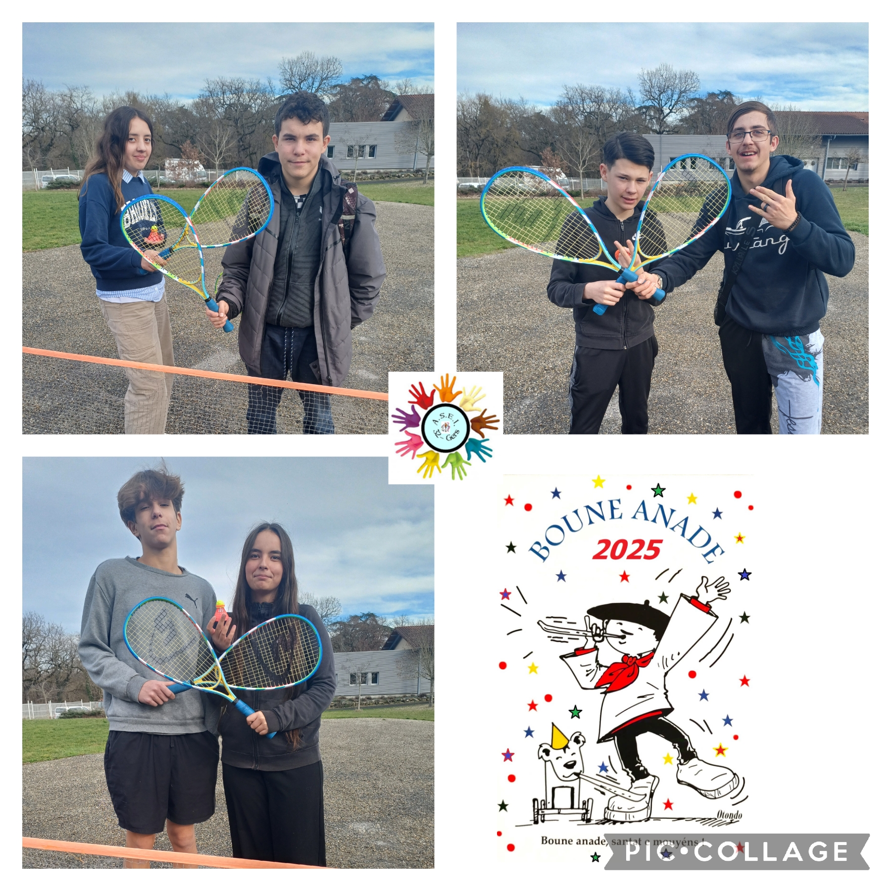 Journée "SPORTS DE RAQUETTES" S.A.J FFSA à Saint Clar