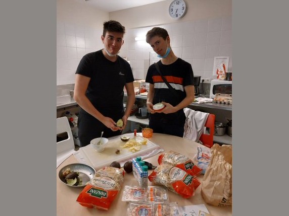 Repas de la Saint-Valentin