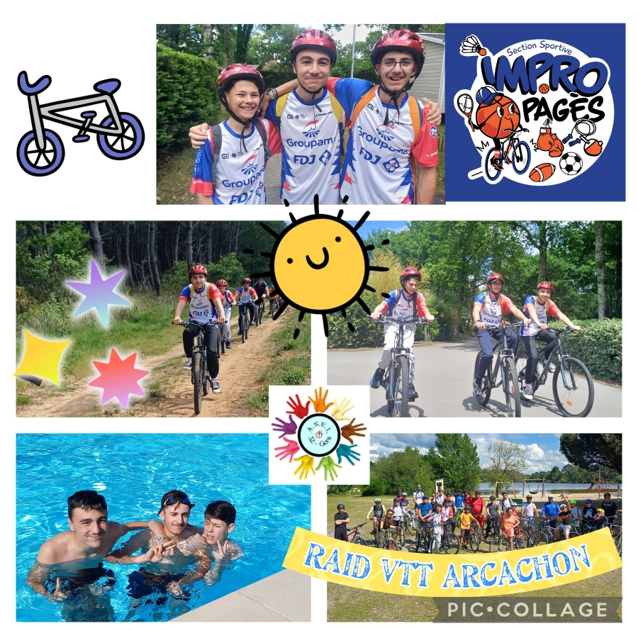 RAID VTT sur le bassin d'ARCACHON 2025 S.A.J