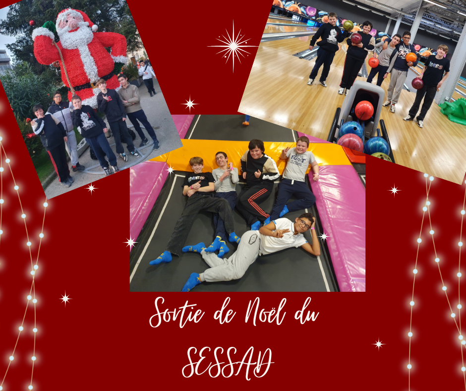 Sortie de Noêl 2024 du SESSAD