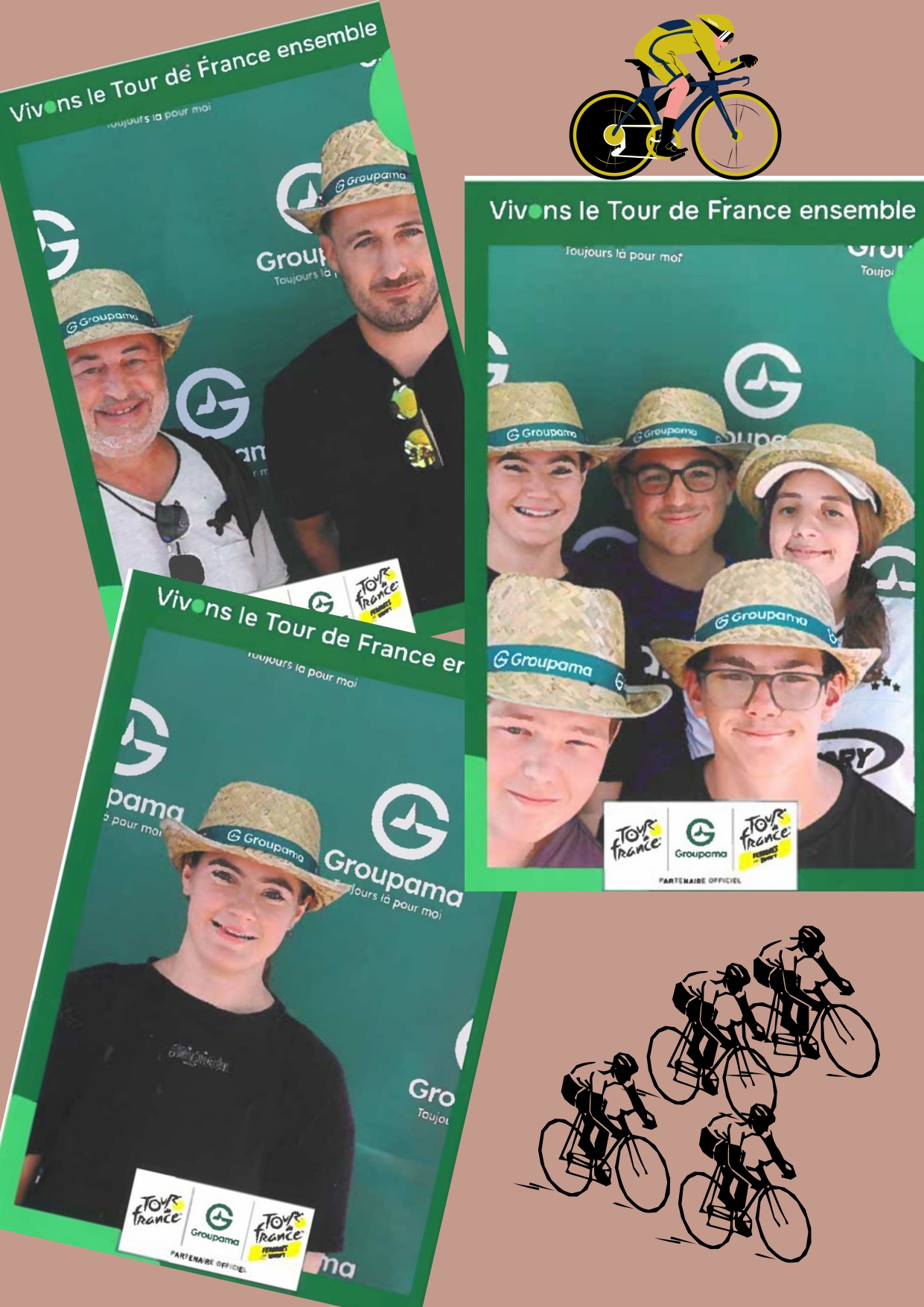 Les jeunes de l'IMPro au cœur de la fête du Tour de France