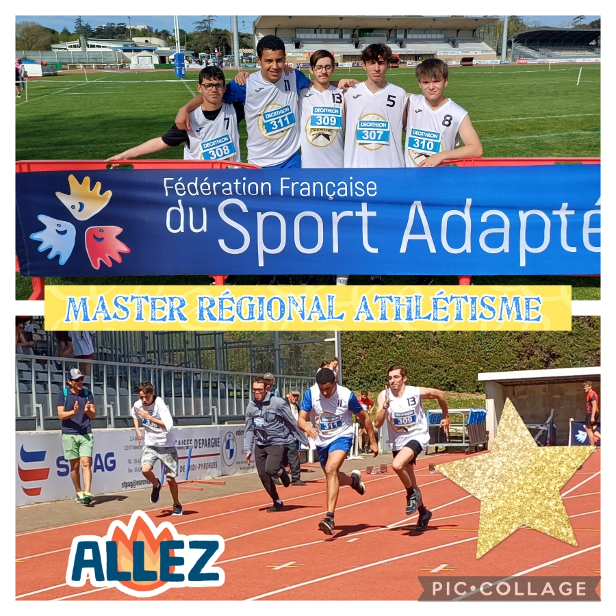 MASTER régional FFSA d'athlétisme à Auch