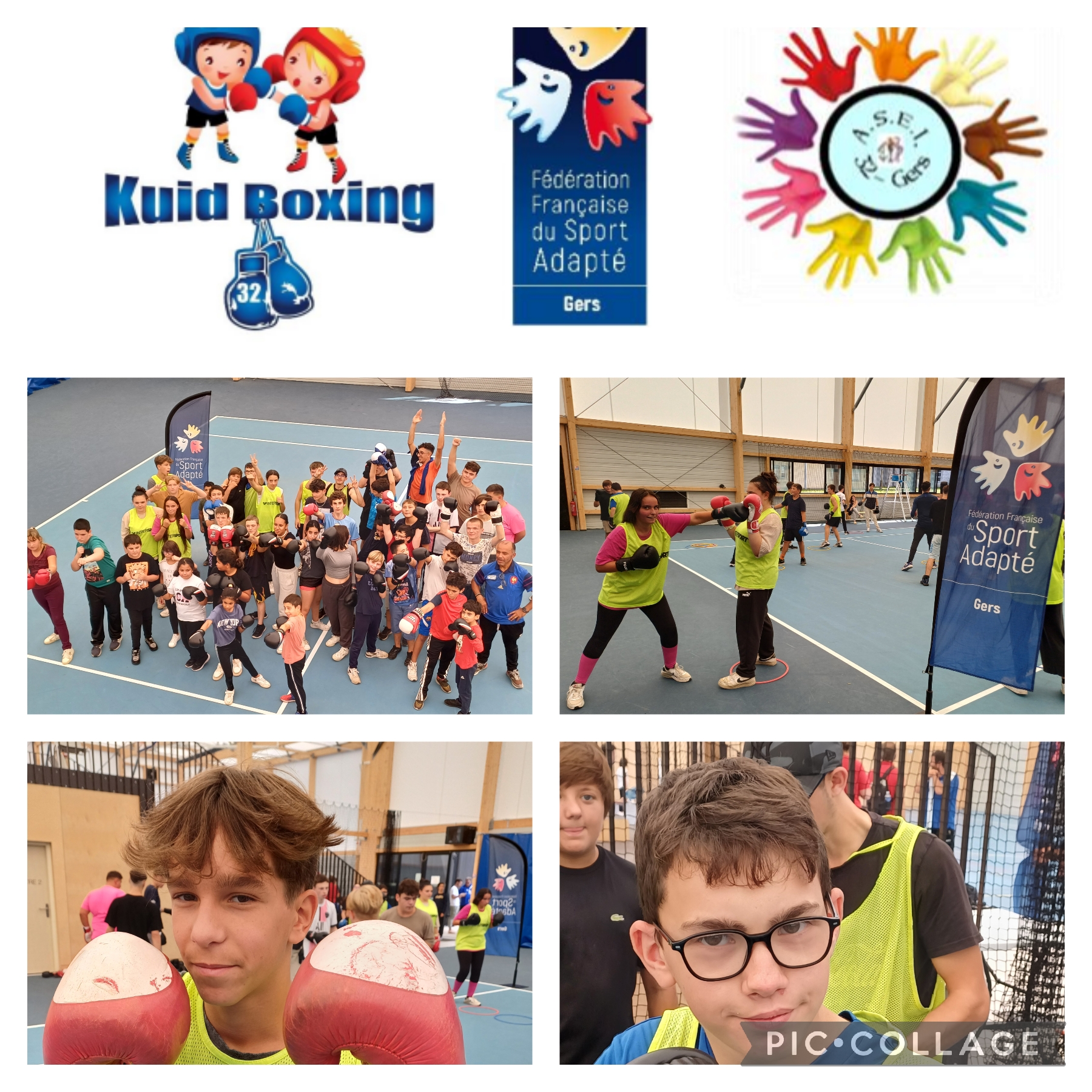 Boxe éducative S.A.J / FFSA à SAINT CLAR