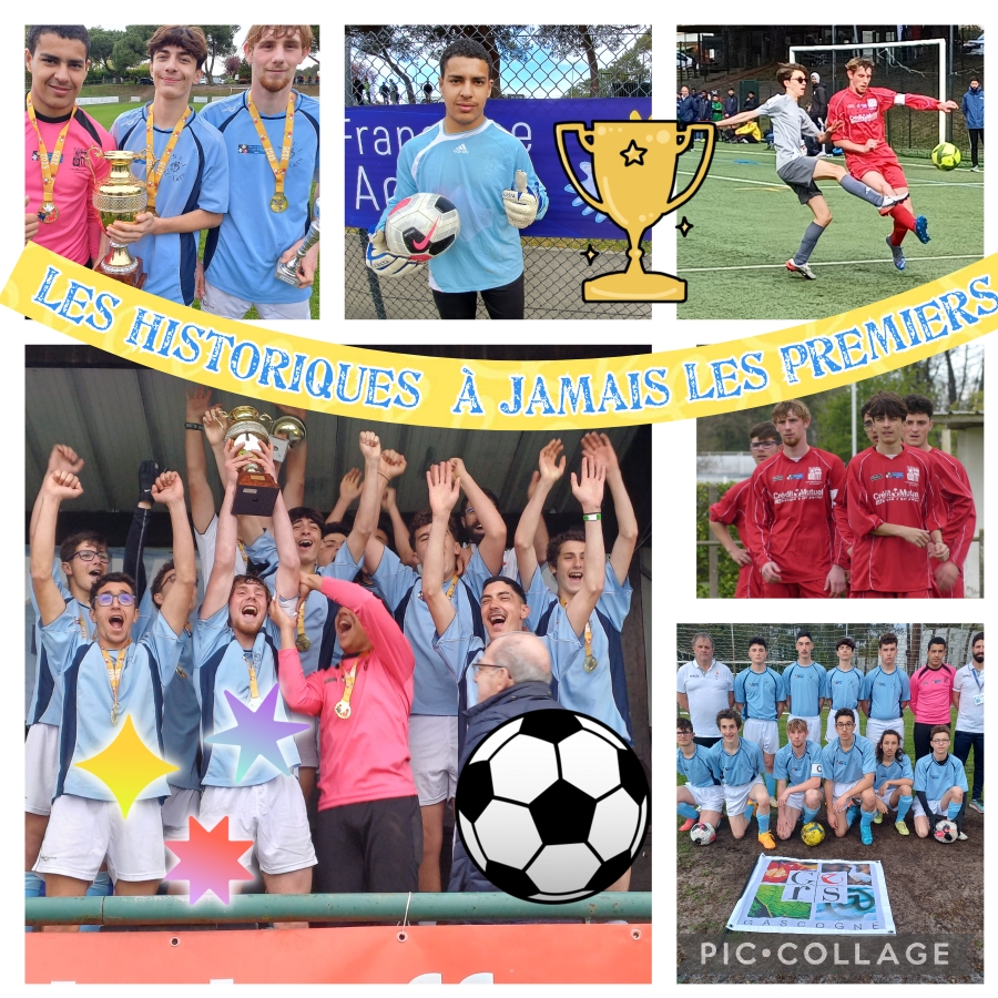 A jamais les premiers...Coupe Nationale ESPOIRS football Mérignac.