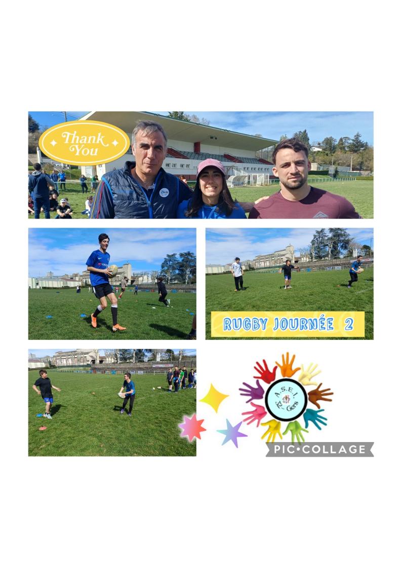 Seconde journée RUGBY  S.A.J  FFSA   à VIC-FEZENSAC